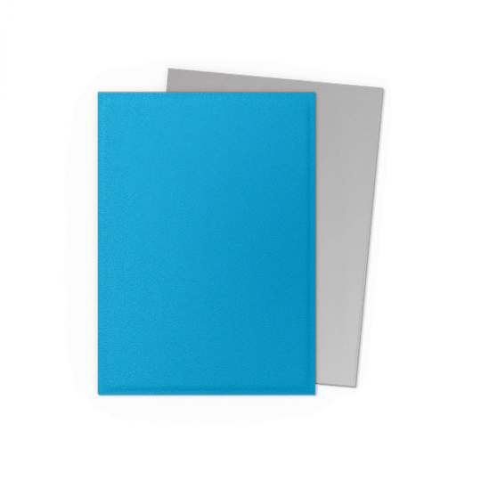 DRAGON SHIELD SLEEVES DUAL MATTE SKY BLUE AND SILVER 100CT - GamesLand Canada