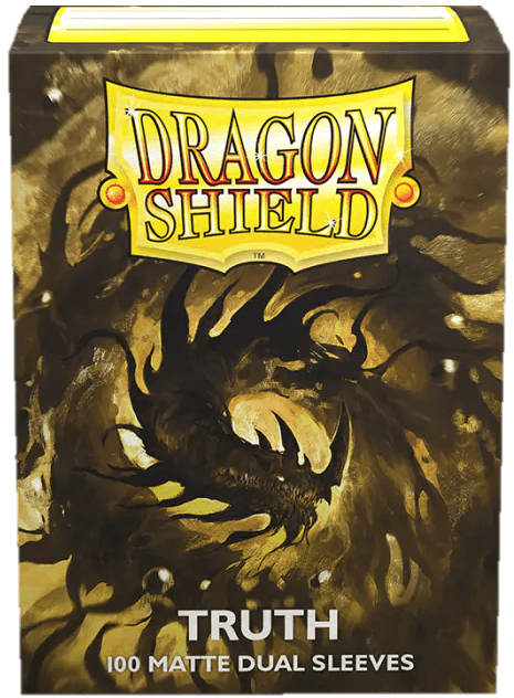 DRAGON SHIELD SLEEVES DUAL MATTE TRUTH 100CT - GamesLand Canada