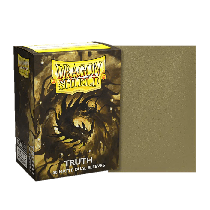 DRAGON SHIELD SLEEVES DUAL MATTE TRUTH 100CT - GamesLand Canada