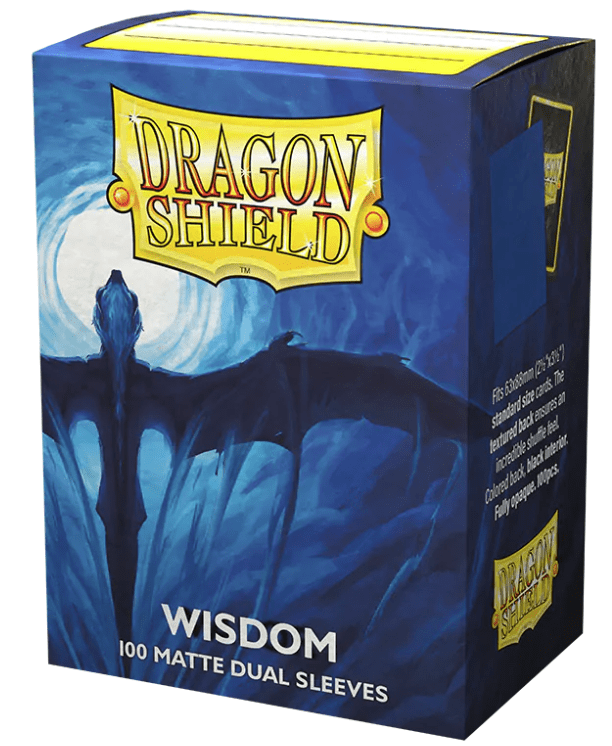 DRAGON SHIELD SLEEVES DUAL MATTE WISDOM 100CT - GamesLand Canada