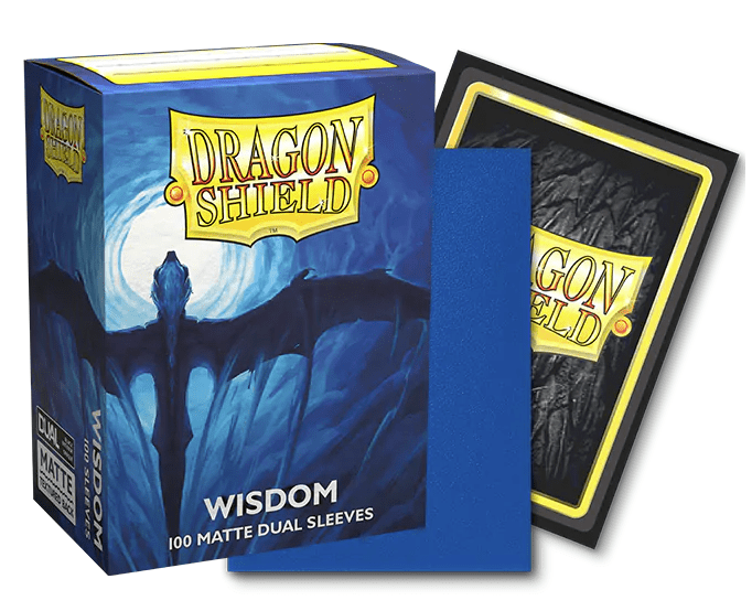 DRAGON SHIELD SLEEVES DUAL MATTE WISDOM 100CT - GamesLand Canada