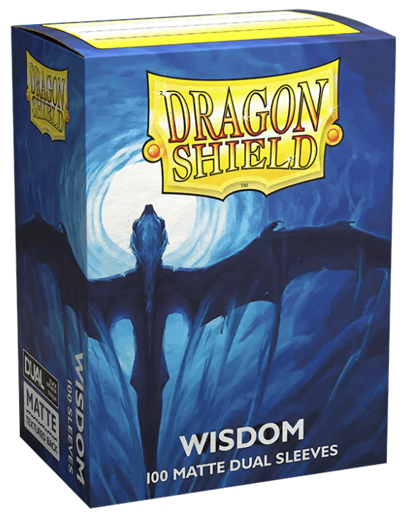 DRAGON SHIELD SLEEVES DUAL MATTE WISDOM 100CT - GamesLand Canada