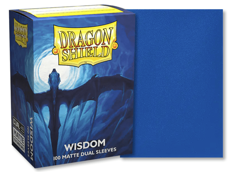 DRAGON SHIELD SLEEVES DUAL MATTE WISDOM 100CT - GamesLand Canada