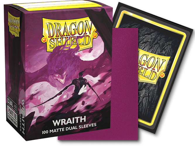 DRAGON SHIELD SLEEVES DUAL MATTE WRAITH 100CT - GamesLand Canada