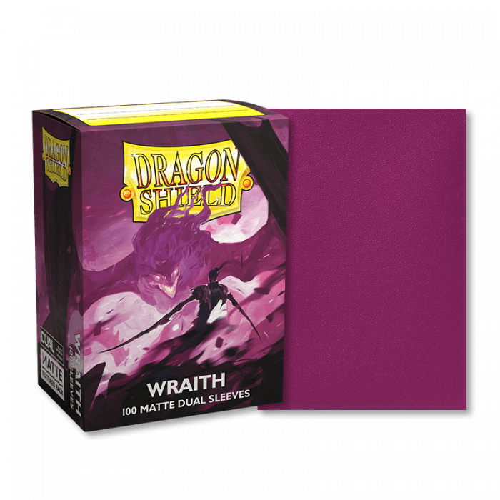 DRAGON SHIELD SLEEVES DUAL MATTE WRAITH 100CT - GamesLand Canada