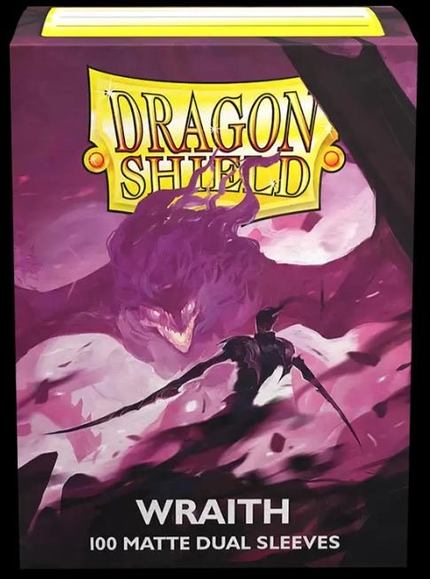 DRAGON SHIELD SLEEVES DUAL MATTE WRAITH 100CT - GamesLand Canada