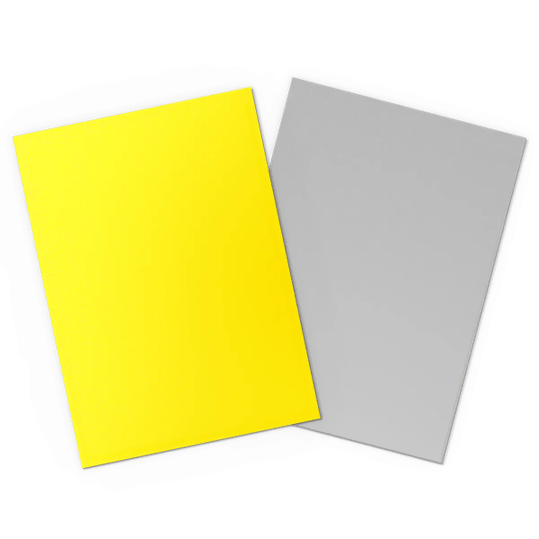 DRAGON SHIELD SLEEVES DUAL MATTE YELLOW AND SILVER 100CT - GamesLand Canada