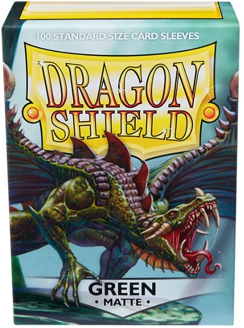 DRAGON SHIELD SLEEVES GREEN 100CT - GamesLand Canada