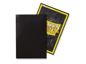 DRAGON SHIELD SLEEVES JAPANESE BLACK 60CT - GamesLand Canada