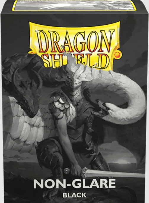 DRAGON SHIELD SLEEVES MATTE BLACK V2 NON - GLARE - GamesLand Canada