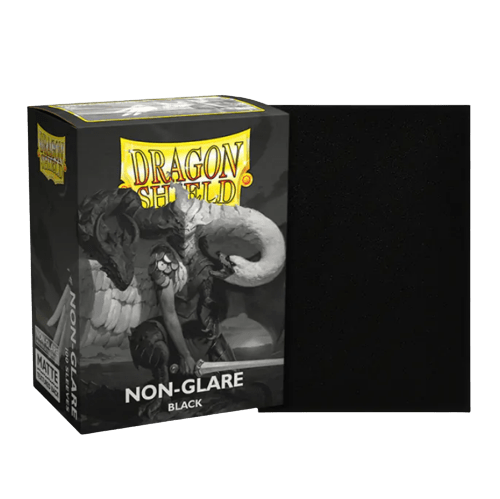 DRAGON SHIELD SLEEVES MATTE BLACK V2 NON - GLARE - GamesLand Canada