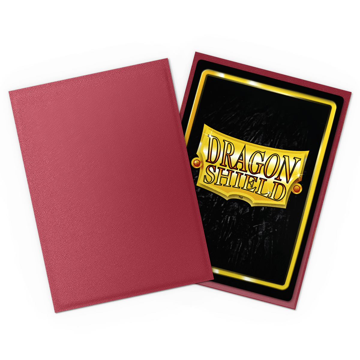 DRAGON SHIELD SLEEVES MATTE BLOOD RED NON - GLARE 100CT - GamesLand Canada