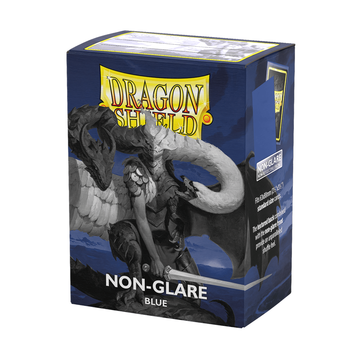 DRAGON SHIELD SLEEVES MATTE BLUE NON - GLARE 100CT - GamesLand Canada