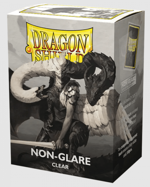 DRAGON SHIELD SLEEVES MATTE CLEAR V2 NON - GLARE - GamesLand Canada