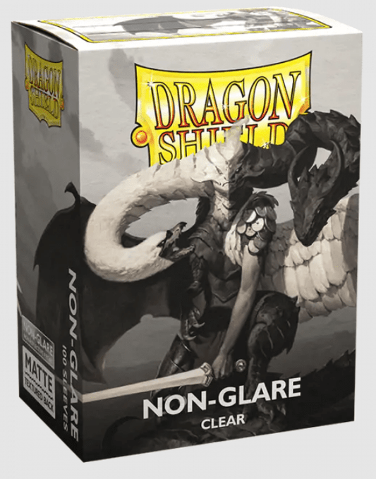 DRAGON SHIELD SLEEVES MATTE CLEAR V2 NON - GLARE - GamesLand Canada