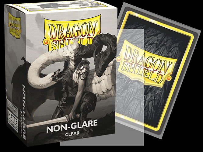 DRAGON SHIELD SLEEVES MATTE CLEAR V2 NON - GLARE - GamesLand Canada