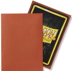 DRAGON SHIELD SLEEVES MATTE COPPER 100CT - GamesLand Canada