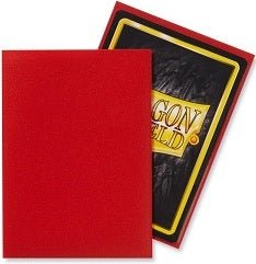 DRAGON SHIELD SLEEVES MATTE CRIMSON 100CT - GamesLand Canada