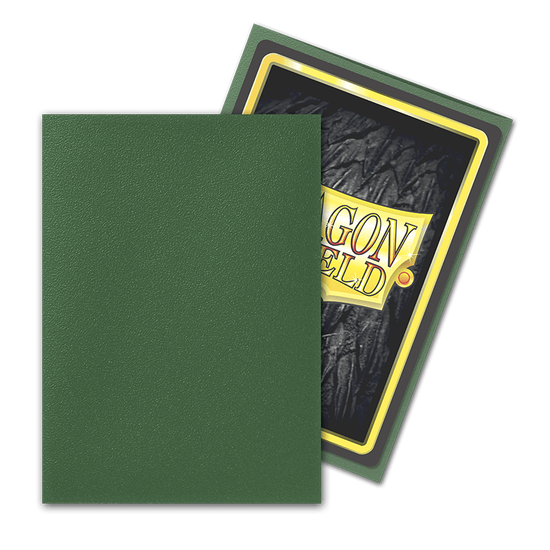 DRAGON SHIELD SLEEVES MATTE FOREST GREEN 100CT - GamesLand Canada