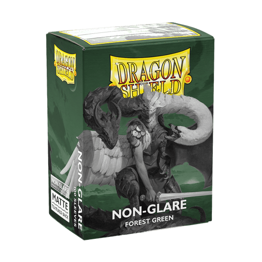 DRAGON SHIELD SLEEVES MATTE FOREST GREEN NON - GLARE 100CT - GamesLand Canada