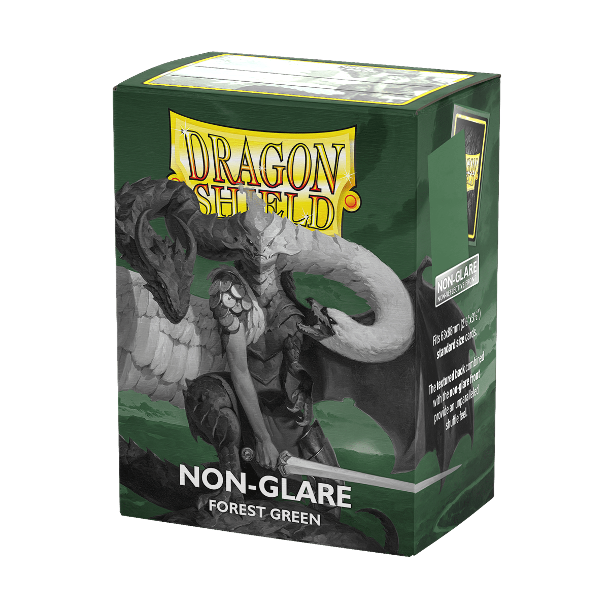 DRAGON SHIELD SLEEVES MATTE FOREST GREEN NON - GLARE 100CT - GamesLand Canada