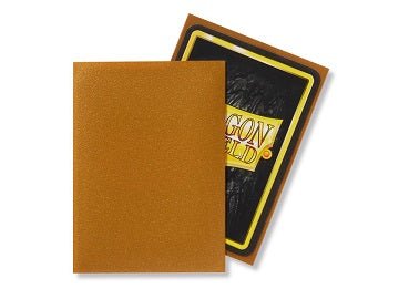 DRAGON SHIELD SLEEVES MATTE GOLD 100CT - GamesLand Canada