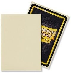 DRAGON SHIELD SLEEVES MATTE IVORY 100CT - GamesLand Canada