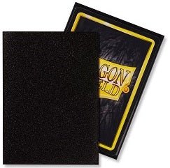 DRAGON SHIELD SLEEVES MATTE JET 100CT - GamesLand Canada