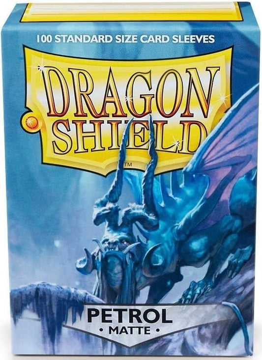 DRAGON SHIELD SLEEVES MATTE PETROL 100CT - GamesLand Canada