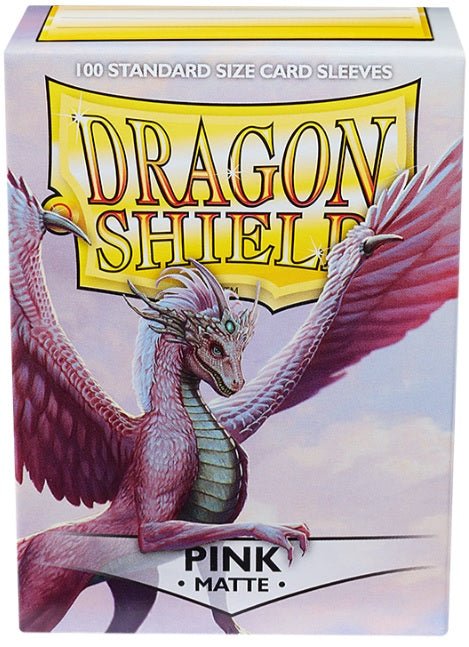 DRAGON SHIELD SLEEVES MATTE PINK 100CT - GamesLand Canada