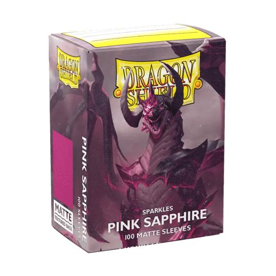 DRAGON SHIELD SLEEVES MATTE PINK SAPPHIRE 100CT - GamesLand Canada