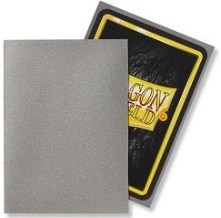 DRAGON SHIELD SLEEVES MATTE SILVER 100CT - GamesLand Canada