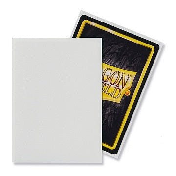 DRAGON SHIELD SLEEVES MATTE WHITE 100CT - GamesLand Canada