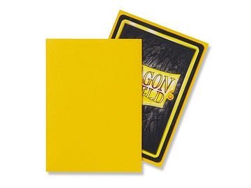 DRAGON SHIELD SLEEVES MATTE YELLOW 100CT - GamesLand Canada