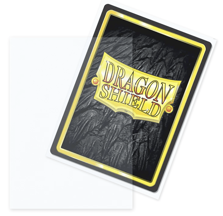 DRAGON SHIELD STANDARD SLEEVES OUTER MATTE CLEAR - GamesLand Canada