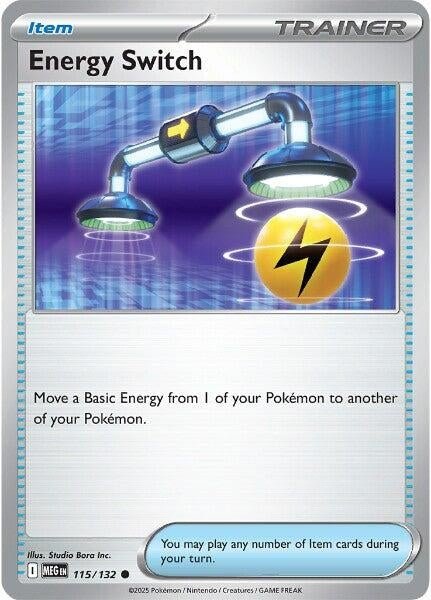 Energy Switch (115/132) (ME01: Mega Evolution) (MEG) - GamesLand Canada