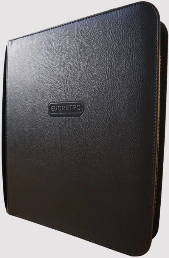 EVORETRO SHIELD+ COMPACT 96 TOPLOAD CARDS BINDER BLACK - GamesLand Canada
