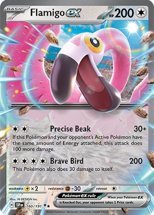 Flamigo ex (160/191) (SSP) - GamesLand Canada