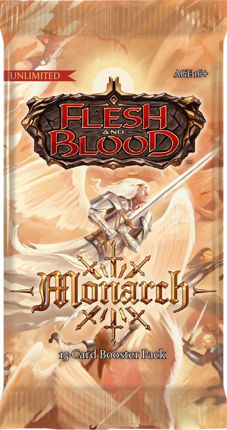 Flesh and Blood: Monarch Unlimited Booster Pack - GamesLand Canada