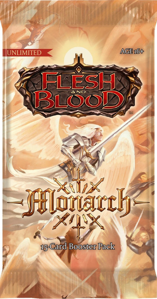 Flesh and Blood: Monarch Unlimited Booster Pack - GamesLand Canada