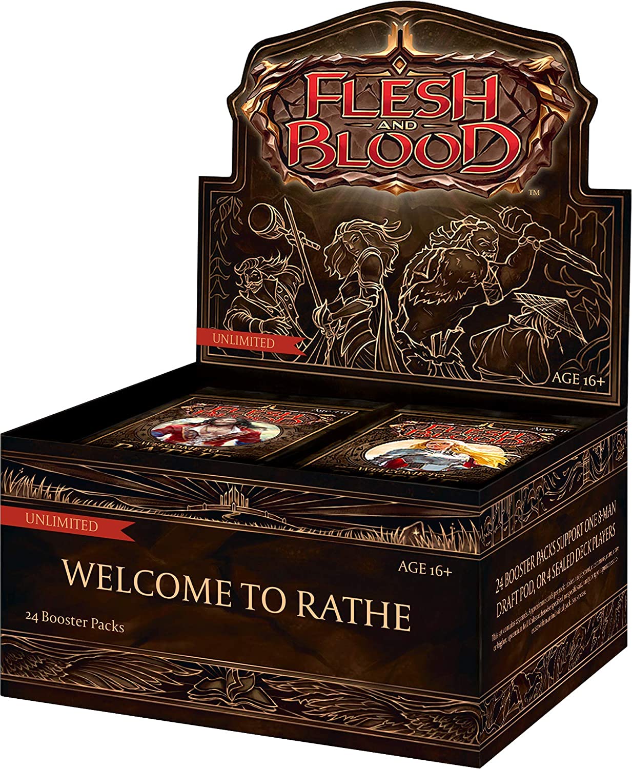 Flesh and Blood: Welcome to Rathe Unlimited Booster Box - GamesLand Canada