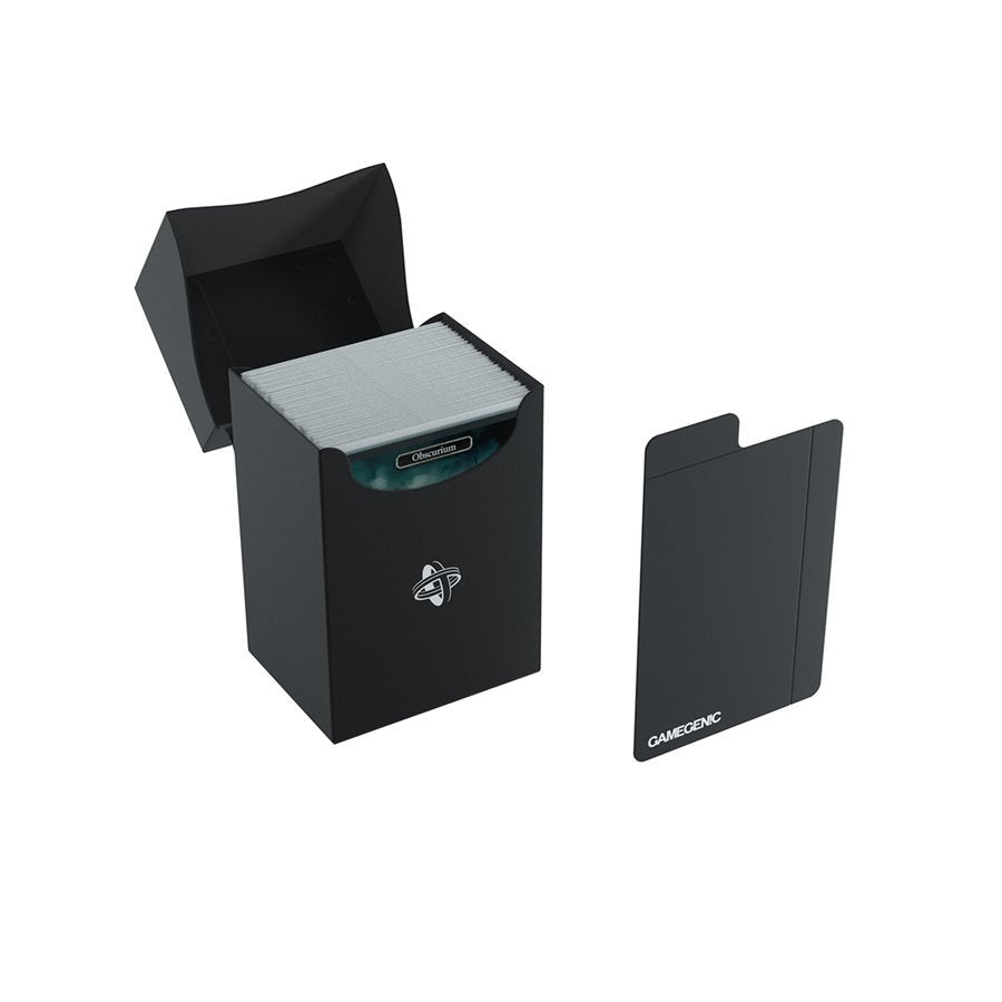 Gamegenic Deck Box: Deck Holder: Black (80 ct) - GamesLand Canada