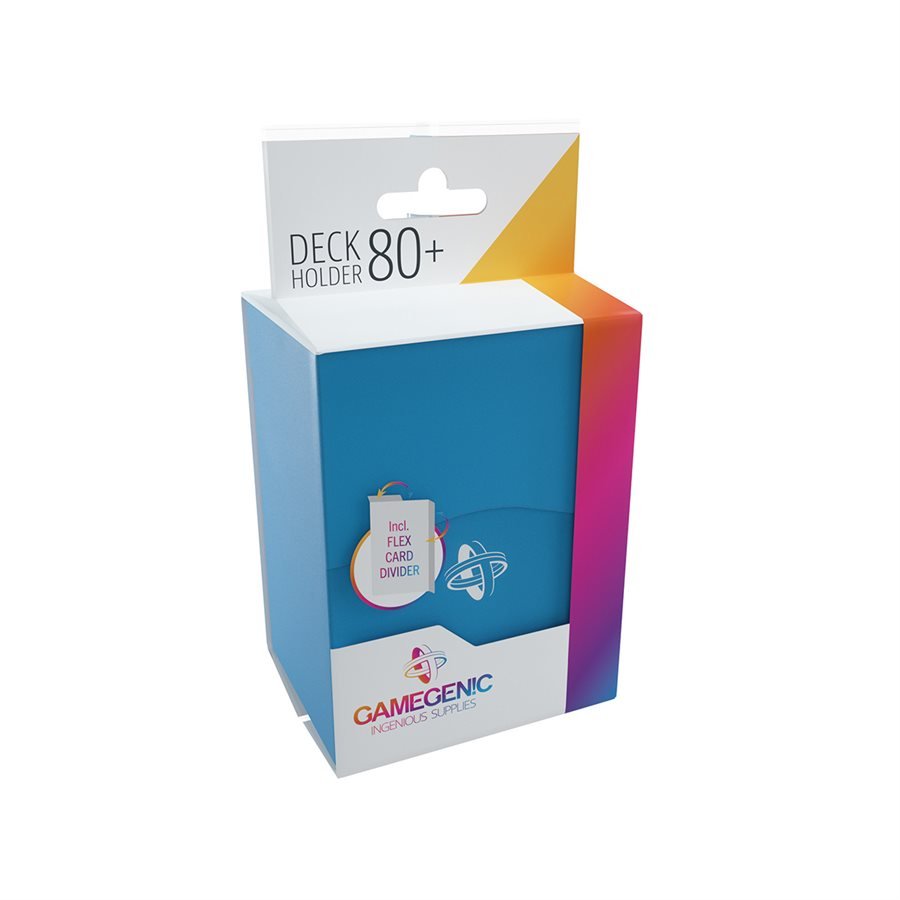 Gamegenic Deck Box: Deck Holder: Blue (80 ct) - GamesLand Canada