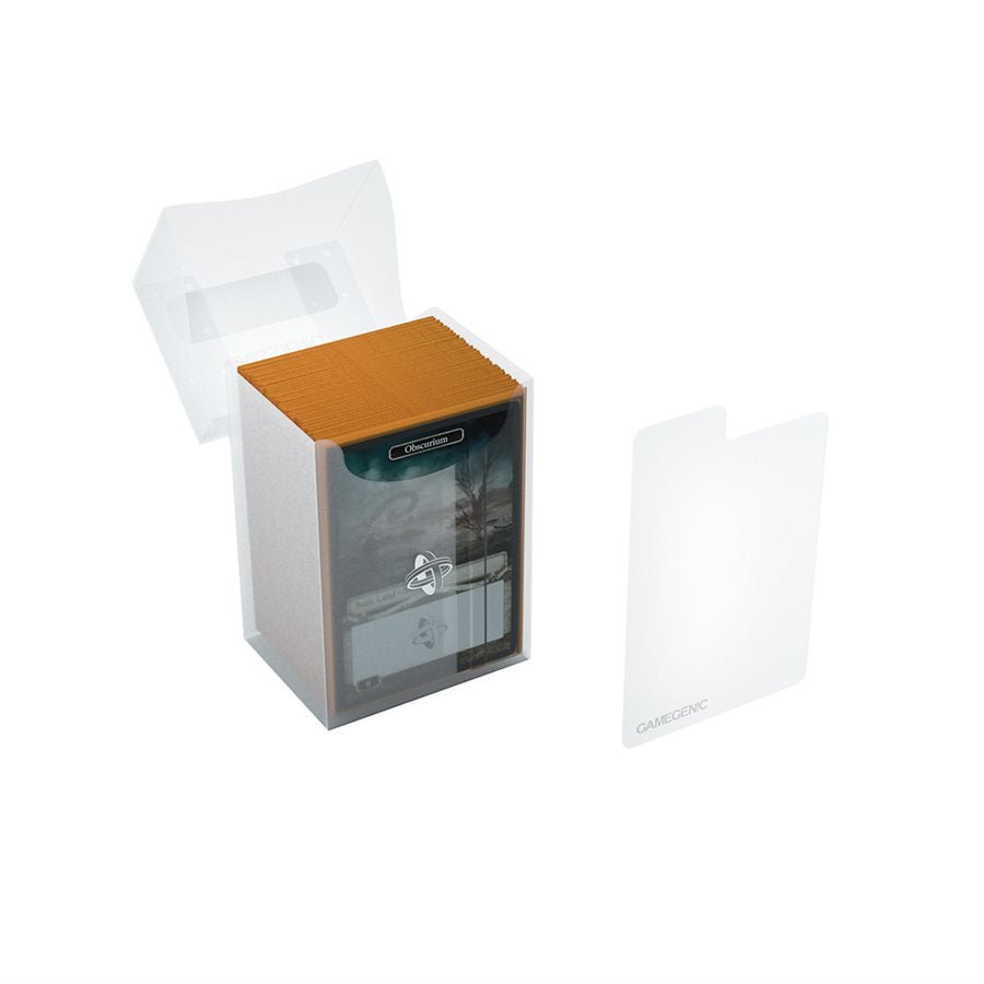 Gamegenic Deck Box: Deck Holder: Clear (80 ct) - GamesLand Canada
