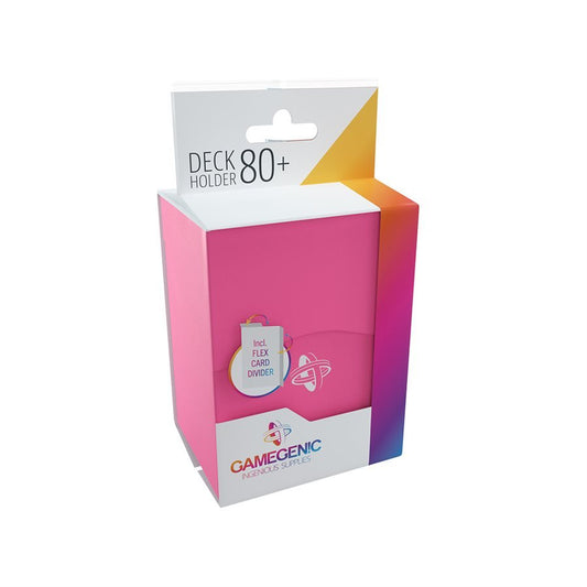 Gamegenic Deck Box: Deck Holder: Pink (80 ct) - GamesLand Canada