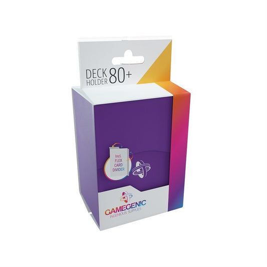 Gamegenic Deck Box: Deck Holder: Purple (80 ct) - GamesLand Canada