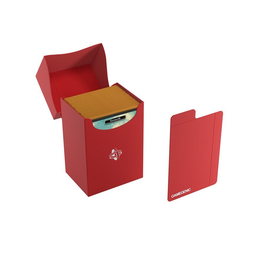 Gamegenic Deck Box: Deck Holder: Red (80 ct) - GamesLand Canada