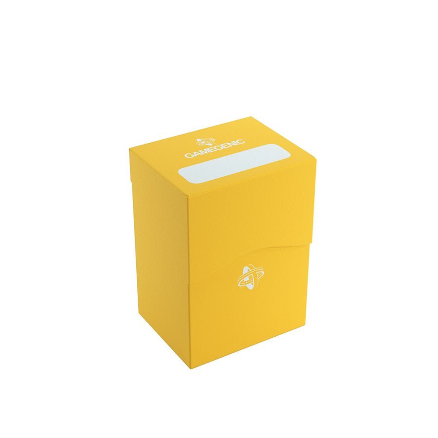Gamegenic Deck Box: Deck Holder: Yellow (80 ct) - GamesLand Canada