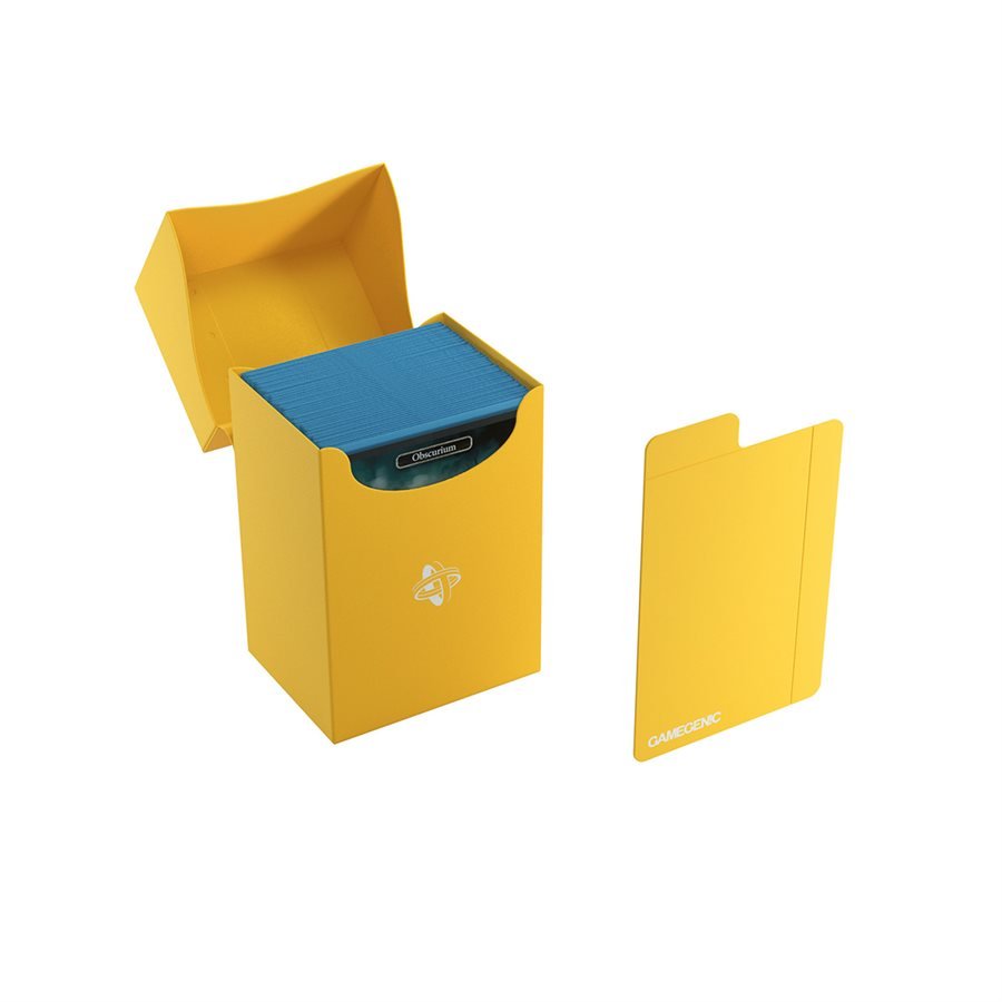 Gamegenic Deck Box: Deck Holder: Yellow (80 ct) - GamesLand Canada