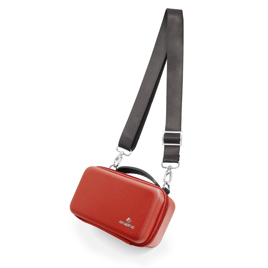 Gamegenic Deck Box: Game Shell: Red (250 ct) - GamesLand Canada